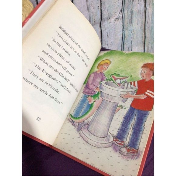 1989 Zack’s Alligator By Shirley Mozelle Hardback Children’s Book - Picture 6 of 11